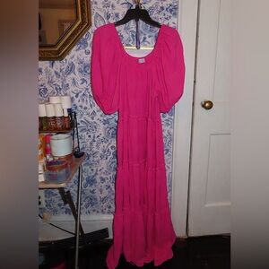 Hot pink zoco daymaker dress